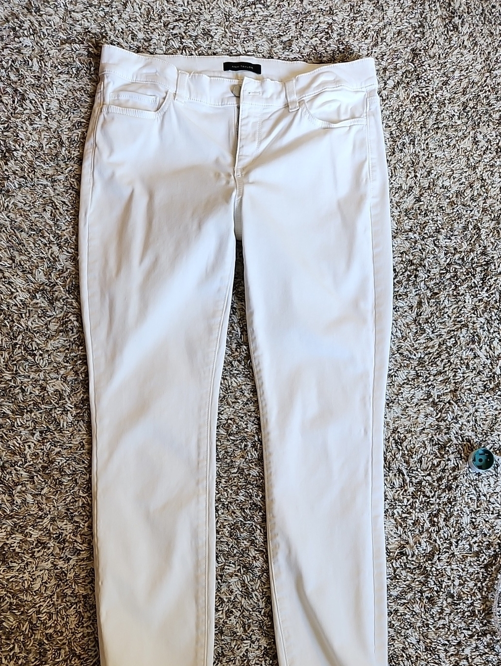 White Women's Slim Jeans - Ann Taylor